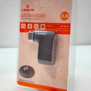 HUB de 3 Portas USB Lehmox LEY-1831