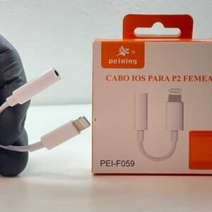 Adaptador P2 para Lightning iPhone Peining PEI-F059