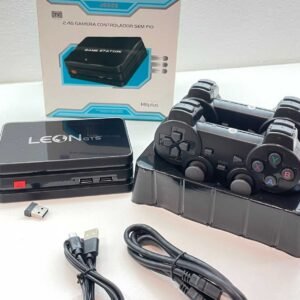 Game Station 10.000 Jogos c- 2 controles Leon M8 Plus