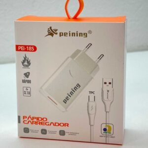Carregador USB / Tipo-C - 3.1A Peining PEI-185