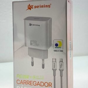 Carregador Peining Fonte e Cabo 20W Iphone PEI-PD004-I